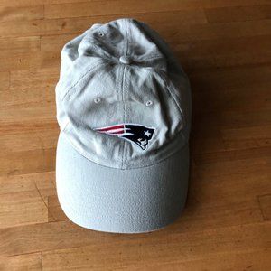 NFL Patriots Cap Beige Adult Size  Brand New